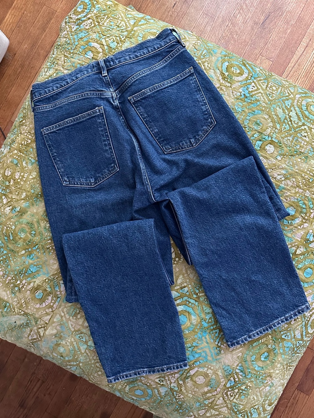 AGOLDE High Rise Stovepipe Jeans – Dark Wash | Size 28 | Los Angeles - Picture 3 of 5